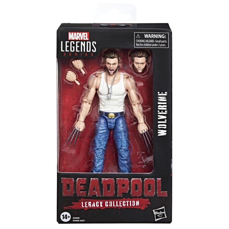 Boneco de Ação Marvel Legends Series - Wolverine e Deadpool 2
